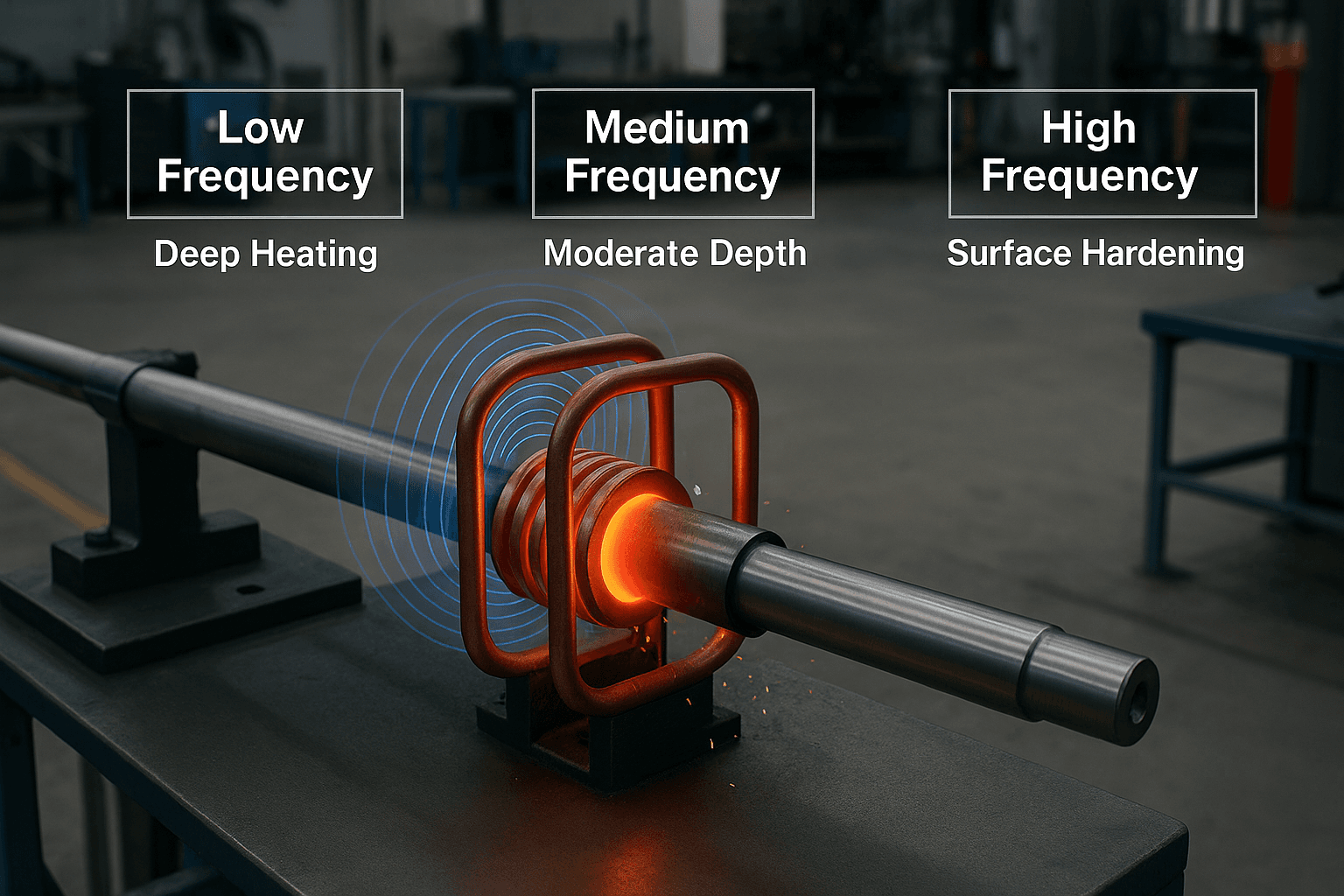 Choosing the Right Frequency for Induction Hardening Applications