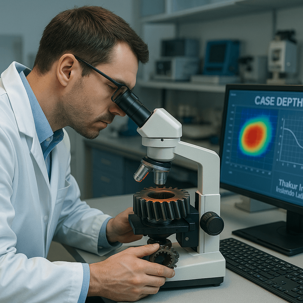 Optimizing Case Depth for Gear Components