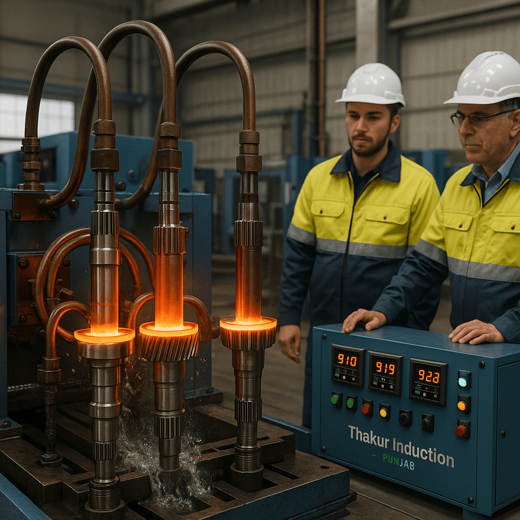 Transmission Shaft Induction Hardening Services in Punjab