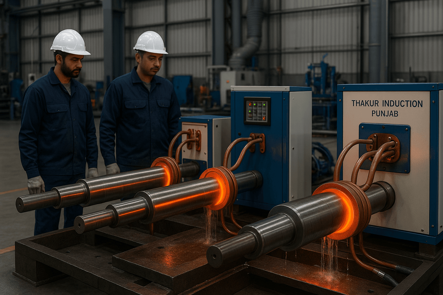 Induction Hardening for Heavy-Duty Rollers in Punjab