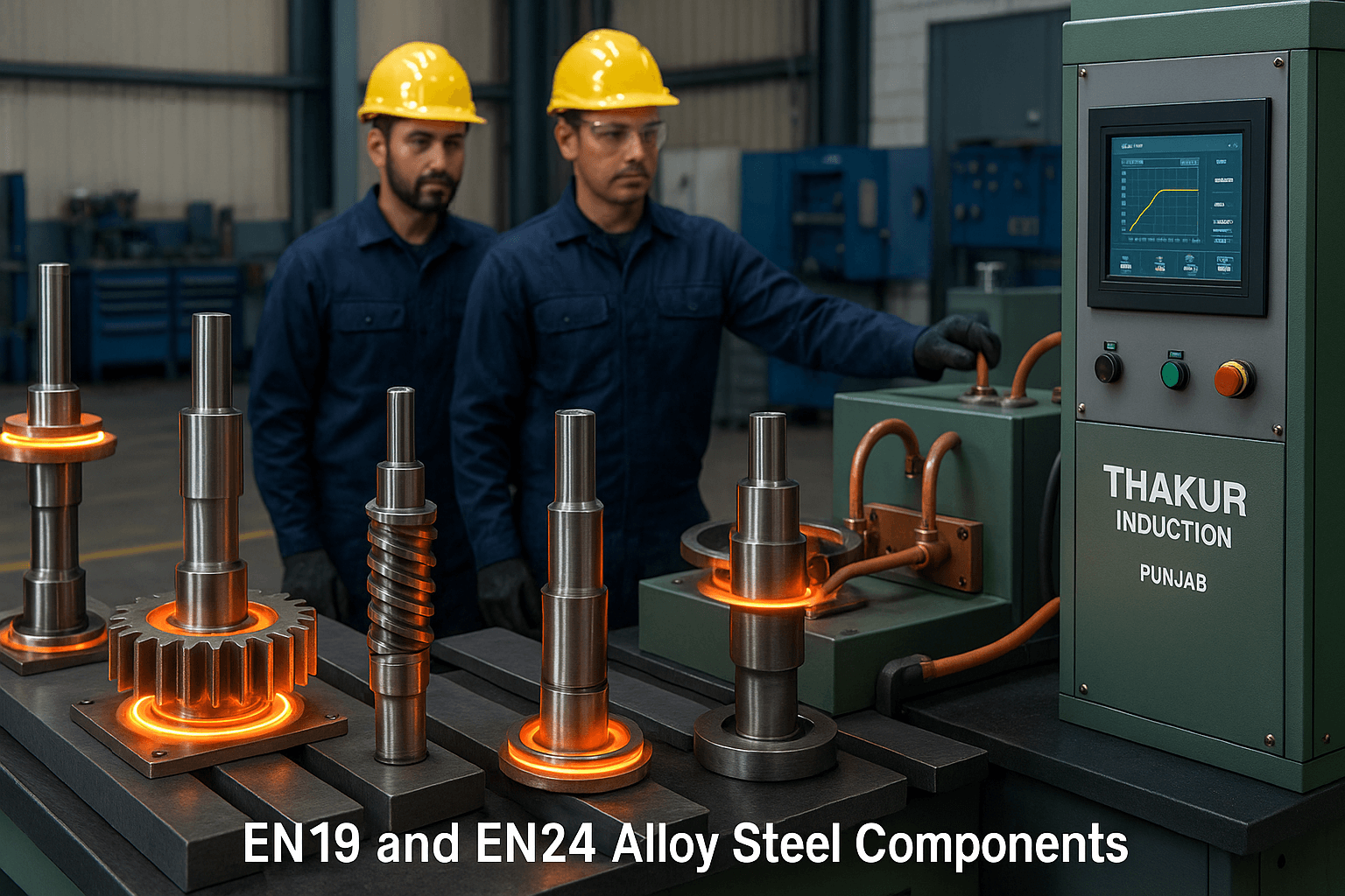 EN19 and EN24 Alloy Steel Induction Hardening Guide