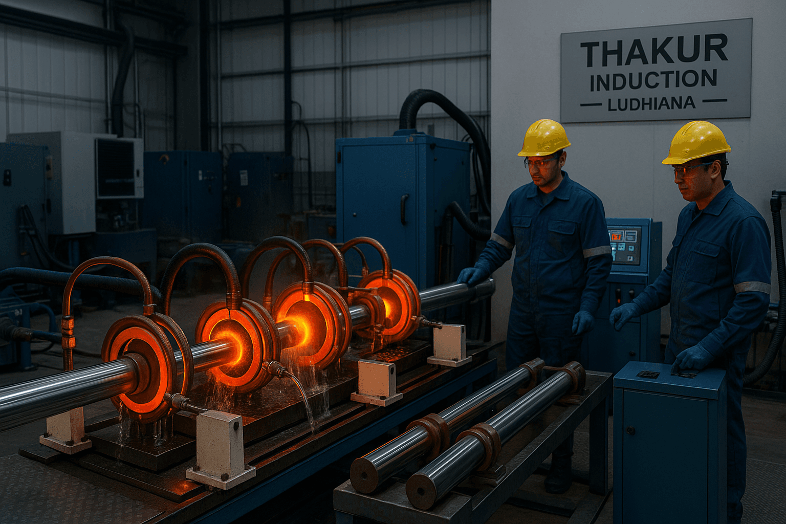 Induction Hardening for Hydraulic Cylinder Rods