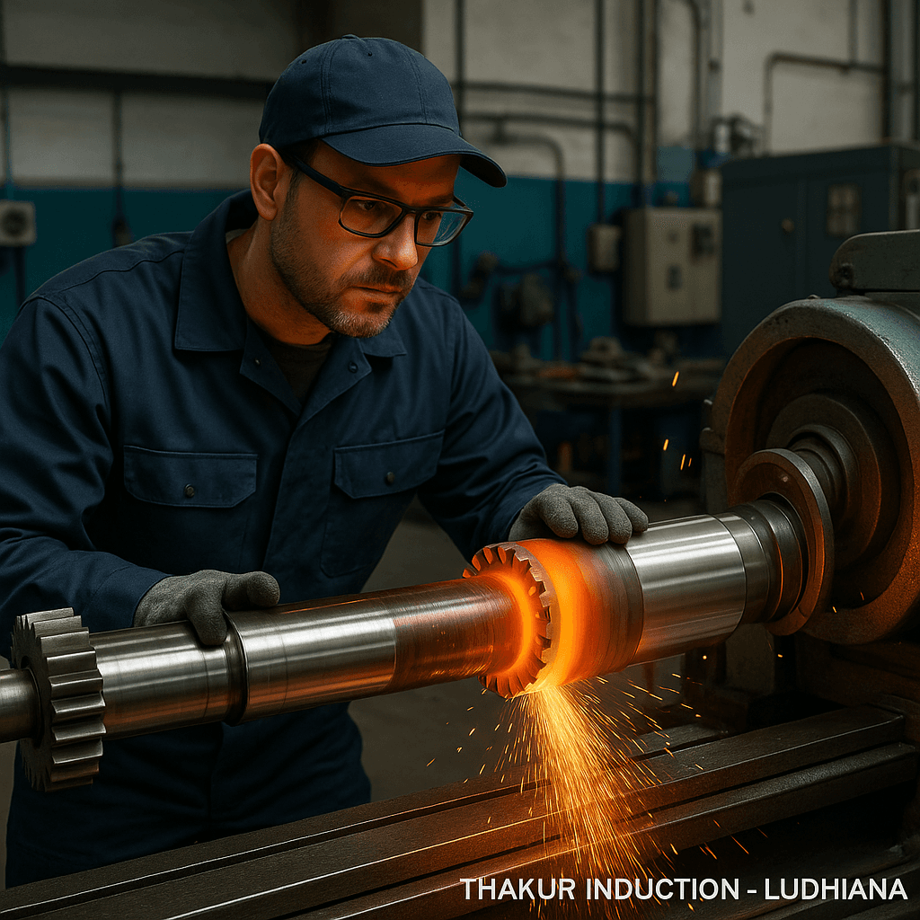 Improving Surface Finish After Induction Hardening