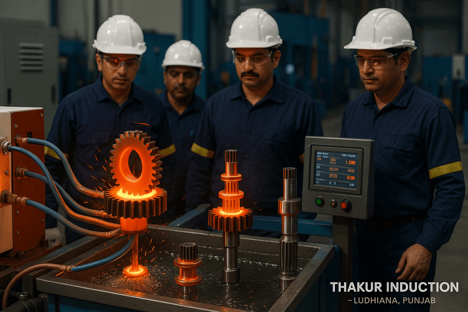 Automotive Gear and Shaft Induction Hardening