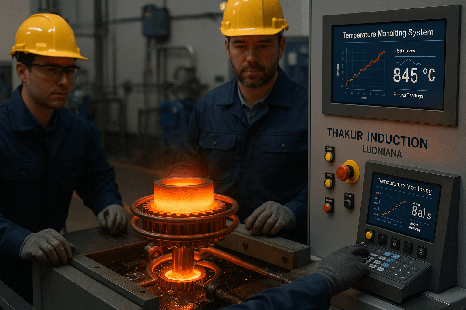 Temperature Monitoring in Induction Hardening
