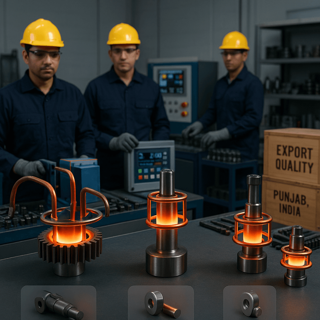 Induction Hardening Job Work for Export Units