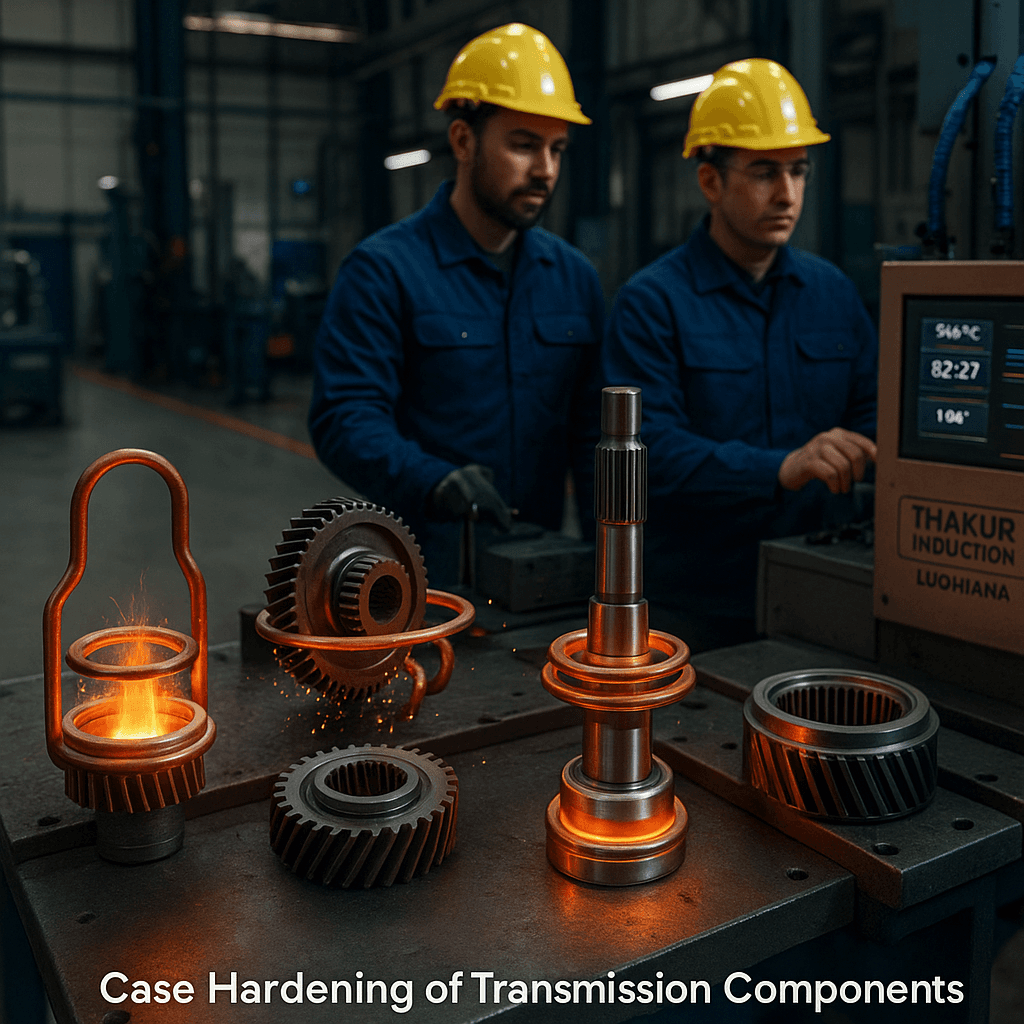 Heat Treatment for Heavy-Duty Shafts and Rollers