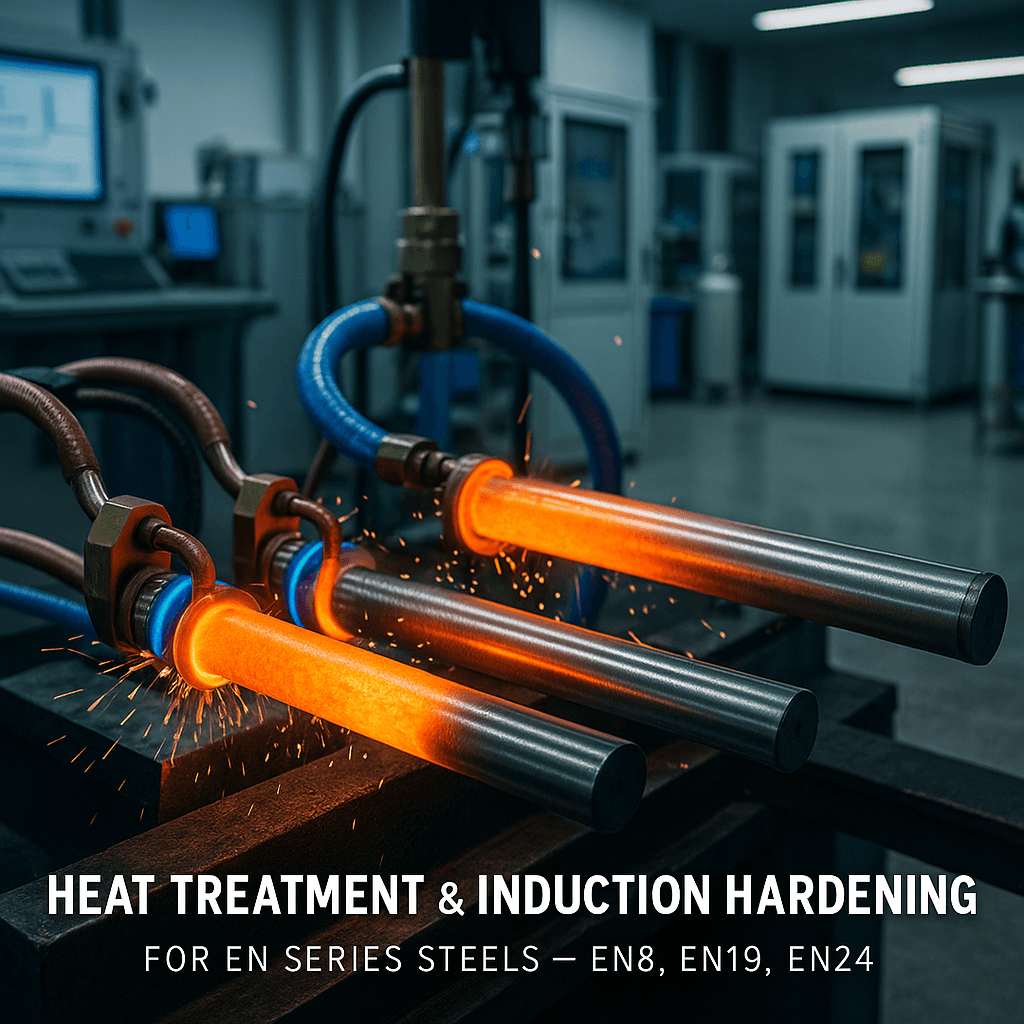 Heat Treatment & Induction Hardening for EN Series Steels — EN8, EN19, EN24